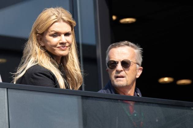 25.08.2024, xsvx, Motorsport FIA Formel 1, Großer Preis der Niederlande 2024 emspor, v.l. Corinna Schumacher Ehefrau von Michael und Mutter von Mick Schumacher (FIA REGULATIONS PROHIBIT ANY USE OF PHOTOGRAPHS as IMAGE SEQUENCES and or QUASI-VIDEO) Zandvoort