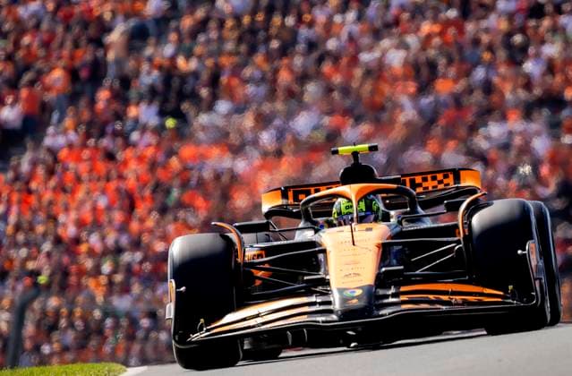 Sport Bilder des Tages ZANDVOORT - Lando Norris (McLaren) during the F1 Grand Prix of the Netherlands at the Circuit of Zandvoort. ANP SEM VAN DER WAL xVIxANPxSportx xxANPxIVx 506722192 originalFilename: 506722192.jpg