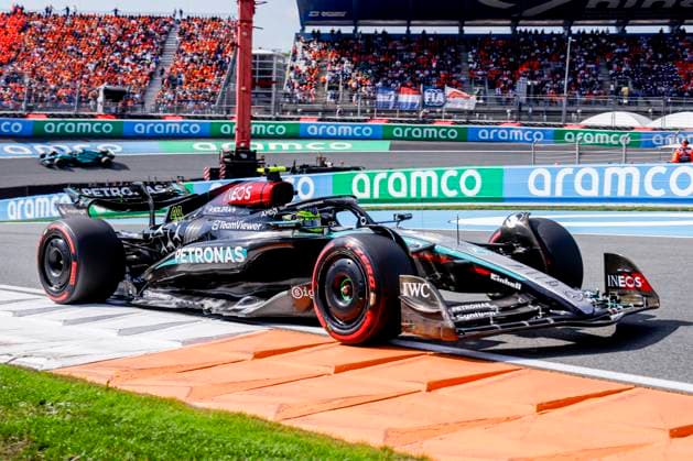 Lewis Hamilton of Great Britain and Mercedes-AMG Petronas F1 Team during the F1 Grand Prix of Netherlands at Circuit Park Zandvoort on August 25, 2024 in Zandvoort, Netherlands. Defodi-704_MTB20240825F1MTBPhoto-7909