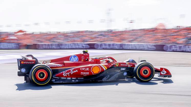 Carlos Sainz of Spain and Scuderia Ferrari during the F1 Grand Prix of Netherlands at Circuit Park Zandvoort on August 25, 2024 in Zandvoort, Netherlands. Defodi-704_MTB20240825F1MTBPhoto-8277