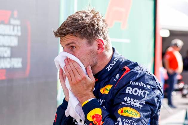 second Max Verstappen of the Netherlands and Oracle Red Bull Racing looks on during the F1 Grand Prix of Netherlands at Circuit Park Zandvoort on August 25, 2024 in Zandvoort, Netherlands. Defodi-704_MTB20240825F1MTBPhoto-5494