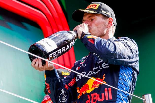 Podium Second Max Verstappen of the Netherlands and Oracle Red Bull Racing looks on during the F1 Grand Prix of Netherlands at Circuit Park Zandvoort on August 25, 2024 in Zandvoort, Netherlands. Defodi-704_MTB20240825F1MTBPhoto-6341