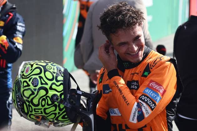 F1 Grand Prix Of The Netherlands 2024 Lando Norris of McLaren after the Formula 1 Grand Prix of The Netherlands at Circuit Zandvoort in Zandvoort, Netherlands on August 25, 2024. Zandvoort Netherlands  Copyright: xJakubxPorzyckix originalFilename:porzycki-f1grandp240825_np1tr.jpg