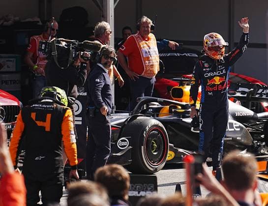 25.08.2024, Circuit Park Zandvoort, Zandvoort, FORMULA 1 HEINEKEN DUTCH GRAND PRIX 2024 , im Bild 2.Platz für Max Verstappen (NLD), Oracle Red Bull Racing Defodi-506_20240825_hbr_3839