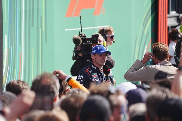 25.08.2024, Circuit Park Zandvoort, Zandvoort, FORMULA 1 HEINEKEN DUTCH GRAND PRIX 2024 , im Bild 2.Platz für Max Verstappen (NLD), Oracle Red Bull Racing Defodi-506_20240825_hbr_4006