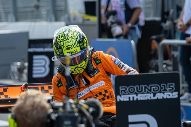 Formel 1 GP Zandvoort Holland. Sonntag, 25.08.2024 Lando Norris 4, McLaren Formula 1 Team; Formel 1 GP Zandvoort Holland. Sonntag, 25.08.2024 Copyright: xBEAUTIFULxSPORTS Erlhofx