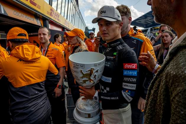 Zandvoort - 25-08-2024, Circuit Zandvoort, Lando Norris at the Formula 1 Netherlands Grand Prix 2024 Sunday Formula 1 Netherlands Grand Prix 2024 Sunday  x26121587x Copyright: