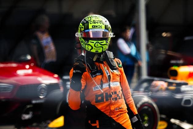4 Lando Norris (GBR, McLaren Formula 1 Team), F1 Grand Prix of the Netherlands at Circuit Zandvoort on August 25, 2024 in Zandvoort, Netherlands. (Photo by HOCH ZWEI) Zandvoort Netherlands