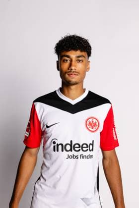 Nathaniel Brown, Eintracht Frankfurt, Porträttermin 2024 2025 1. BL Bundesliga Fußball