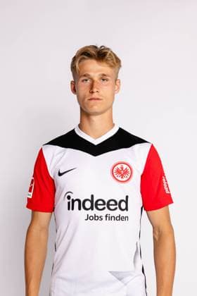 Noah Fenyö, Eintracht Frankfurt, Porträttermin 2024 2025 1. BL Bundesliga Fußball