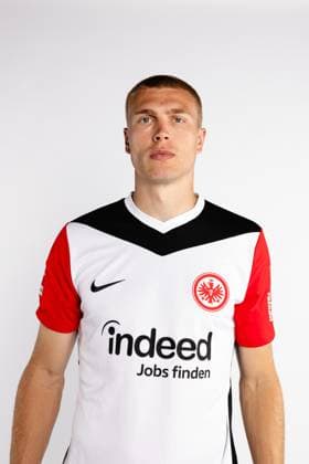Rasmus Kristensen, Eintracht Frankfurt, Porträttermin 2024 2025 1. BL Bundesliga Fußball