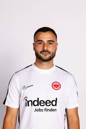 Dennis Schmitt, U21, U 21 Eintracht Frankfurt, Porträttermin 2024 2025 RL Südwest Regionalliga Fußball