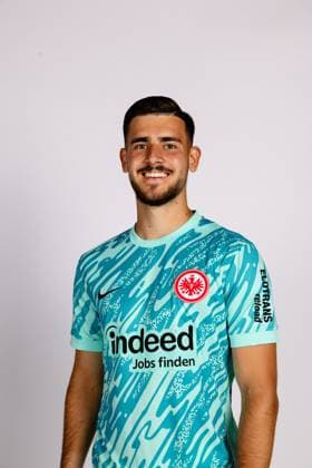 Melvin Hellmann, U21, U 21 Eintracht Frankfurt, Porträttermin 2024 2025 RL Südwest Regionalliga Fußball
