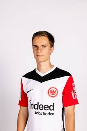 Jaden Korzynietz, U21, U 21 Eintracht Frankfurt, Porträttermin 2024 2025 RL Südwest Regionalliga Fußball