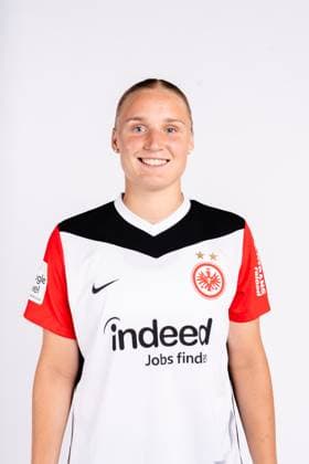 Jella Veit, Eintracht Frankfurt Frauen, Porträttermin 2024 2025 1. BL Bundesliga Fußball