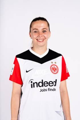Nina Lührßen, Eintracht Frankfurt Frauen, Porträttermin 2024 2025 1. BL Bundesliga Fußball