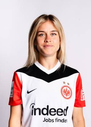 Nadine Riesen, Eintracht Frankfurt Frauen, Porträttermin 2024 2025 1. BL Bundesliga Fußball