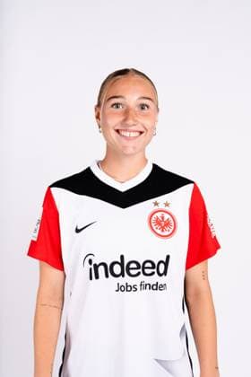 Sophie Nachtigall, Eintracht Frankfurt Frauen, Porträttermin 2024 2025 1. BL Bundesliga Fußball