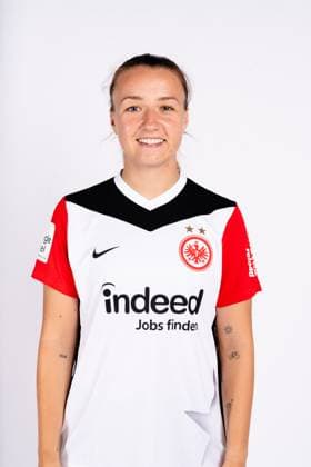 Tanja Pawollek, Eintracht Frankfurt Frauen, Porträttermin 2024 2025 1. BL Bundesliga Fußball
