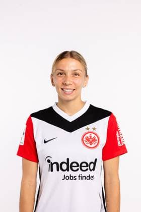 Elisa Senß, Eintracht Frankfurt Frauen, Porträttermin 2024 2025 1. BL Bundesliga Fußball