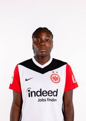 Nicole Anyomi, Eintracht Frankfurt Frauen, Porträttermin 2024 2025 1. BL Bundesliga Fußball
