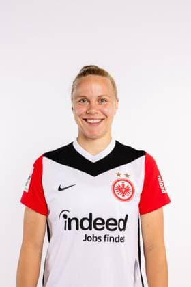Pia-Sophie Wolter Eintracht Frankfurt Frauen, Porträttermin 2024 2025 1. BL Bundesliga Fußball