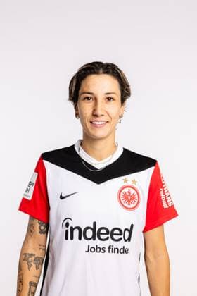 Sara Doorsoun, Eintracht Frankfurt Frauen, Porträttermin 2024 2025 1. BL Bundesliga Fußball