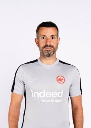 Torwarttrainer Dennis Tino, Eintracht Frankfurt Frauen, Porträttermin 2024 2025 1. BL Bundesliga Fußball