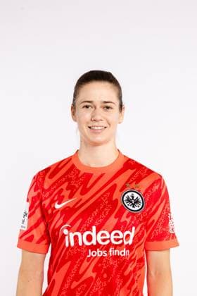 Stina Johannes, Eintracht Frankfurt Frauen, Porträttermin 2024 2025 1. BL Bundesliga Fußball