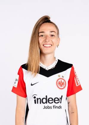 Sophia Kleinherne, Eintracht Frankfurt Frauen, Porträttermin 2024 2025 1. BL Bundesliga Fußball