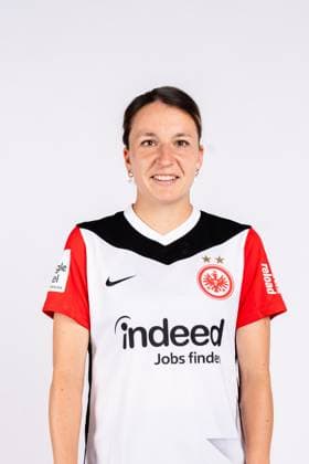 Barbara Dunst; Eintracht Frankfurt Frauen, Porträttermin 2024 2025 1. BL Bundesliga Fußball