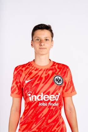Lina Altenburg, Eintracht Frankfurt Frauen, Porträttermin 2024 2025 1. BL Bundesliga Fußball