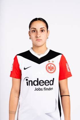 Ilayda Acikgoez, Eintracht Frankfurt Frauen, Porträttermin 2024 2025 1. BL Bundesliga Fußball