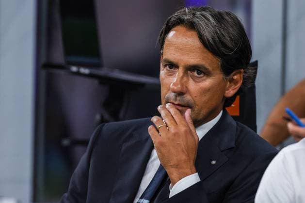- Serie A - Inter - FC Internazionale vs US Lecce Simone Inzaghi Head Coach of FC Internazionale looks on during Serie A 2024 25 football match between FC Internazionale and US Lecce at Giuseppe Meazza Stadium, Milan, Italy on August 24, 2024 Milan Italy  Copyright: xIPAxSport ABACAx