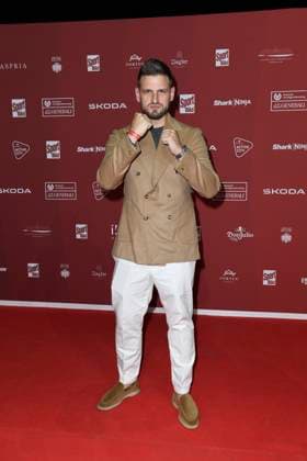 Ulrich Manuel Uli Hebel bei der Ankunft zu der Preisverleihung des BILD-Award am 26.08.2024 in der Fischauktionshalle in Hamburg