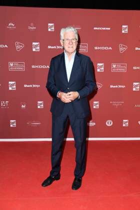 Marcel Reif bei der Ankunft zu der Preisverleihung des BILD-Award am 26.08.2024 in der Fischauktionshalle in Hamburg