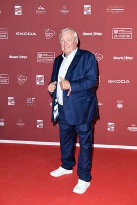 Ulli Wegner bei der Ankunft zu der Preisverleihung des BILD-Award am 26.08.2024 in der Fischauktionshalle in Hamburg