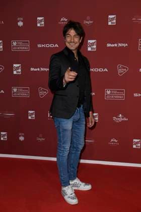 Matze Knop bei der Ankunft zu der Preisverleihung des BILD-Award am 26.08.2024 in der Fischauktionshalle in Hamburg