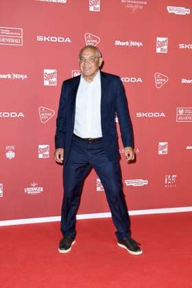 Felix Magath bei der Ankunft zu der Preisverleihung des BILD-Award am 26.08.2024 in der Fischauktionshalle in Hamburg