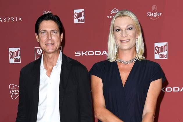 Sport Themen der Woche KW35 Marcus Hoefl und Maria Hoefl-Riesch bei der Verleihung vom Bild Award am 26.08.2024 in Hamburg Sport Bild Award 2024 Verleihung in Hamburg 