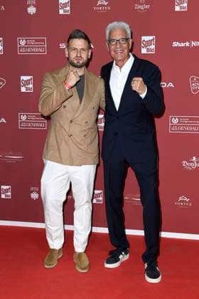 Ulrich Manuel Hebel und Bernd Boente bei der Verleihung vom Bild Award am 26.08.2024 in Hamburg Sport Bild Award 2024 Verleihung in Hamburg
