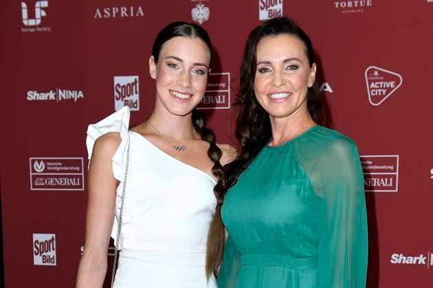 Darja Varfolomeev und ihre Mutter Tatjana Varfolomeev bei der Verleihung vom Bild Award am 26.08.2024 in Hamburg Sport Bild Award 2024 Verleihung in Hamburg