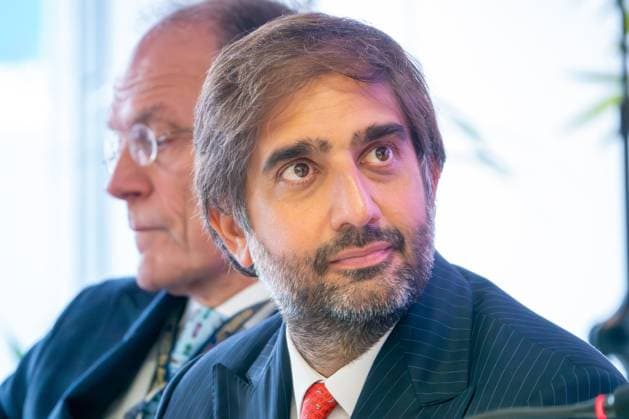 Geronimo La Russa (President ACI Milano) during Formula 1 - Pirelli Gran Premio d Italia 2024 - Conferenza Stampa, Formula 1 Championship in Monza, Italy, August 27 2024  Copyright: xLucaxRossini IPAxSportx xipa-agex xx IPA_49108344 IPA_Agency_IPA49108344