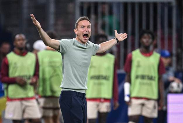 FUSSBALL Champions League Qualifikation Saison 2024 2025 Rueckspiel FC Salzburg - Dynamo Kiew 27.08.2024 Trainer Pepijn Lijnders (FC Salzburg)