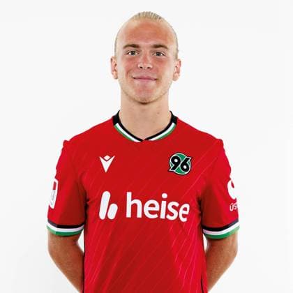 Lars Gindorf, Hannover 96. Porträttermin Saison 2024 2025 2. BL Bundesliga Copyright: Hannover 96 Lars Kaletta; Fussball GER Porträt Vorstellung Präsentation Pressetermin Headshot Headshots xptt