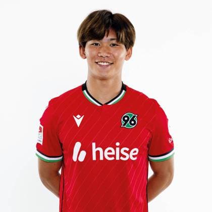 Hayate Matsuda, Hannover 96. Porträttermin Saison 2024 2025 2. BL Bundesliga Copyright: Hannover 96 Lars Kaletta; Fussball GER Porträt Vorstellung Präsentation Pressetermin Headshot Headshots xptt