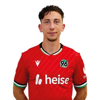Jannik Rochelt, Hannover 96. Porträttermin Saison 2024 2025 2. BL Bundesliga Copyright: Hannover 96 Lars Kaletta; Fussball GER Porträt Vorstellung Präsentation Pressetermin Headshot Headshots xptt