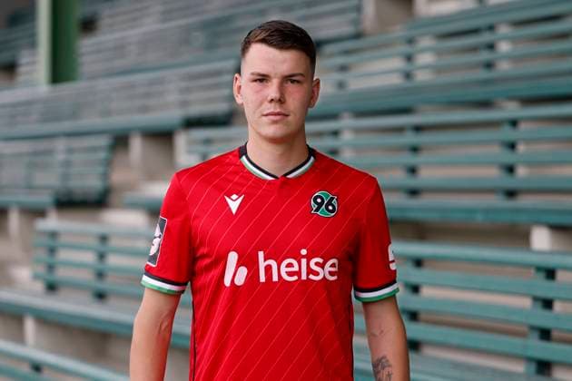Fußball, 3. Liga, Hannover 96 II Porträttermin 2024 2025 Jayson Videira Pereira, Hannover 96 II. U23 U 23, Porträttermin Saison 2024 2025 3. Liga Copyright: Hannover 96 Lars Kaletta; Fussball GER Porträt Vorstellung Präsentation Pressetermin Headshot Headshots xptt