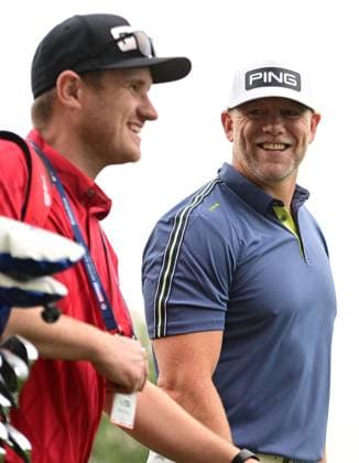 Mike Tindall on the 1st tee Betfred British Masters 2024, Pro-Am, Golf, The Belfry, Sutton Coldfield, UK - 28 Aug 2024  Copyright: xGreigxCowie Shutterstockx 14672195co