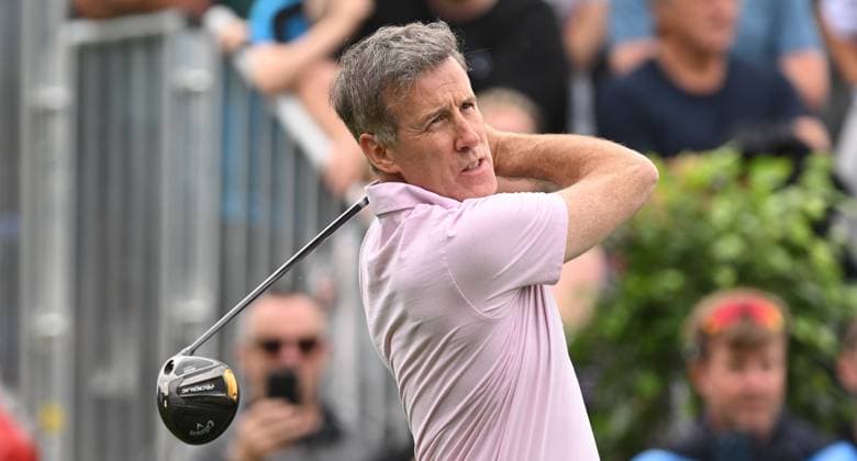 Anton du Beke on the 1st tee Betfred British Masters 2024, Pro-Am, Golf, The Belfry, Sutton Coldfield, UK - 28 Aug 2024  Copyright: xGreigxCowie Shutterstockx 14672195fm